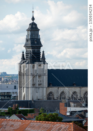 The Church of Our Lady of the Chapel, Catholic church in the Marolles district of Brussels, Belgium 130934254