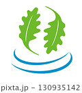 可愛い緑の葉っぱ 130935142