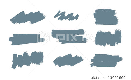 hand painted grungy stain texture brushstroke in pack 130936694