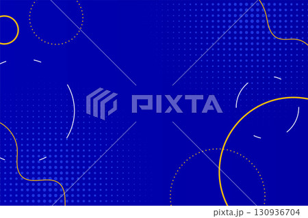 abstract and modern geometric shape backdrop with halftone effect 130936704
