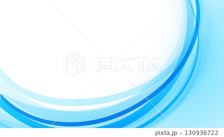 clean and abstract blue fluid motion background with text space 130936722