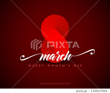happy womens day celebration background design happy womens day celebration background design 130937004
