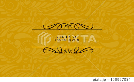 vintage style floral ornate backdrop for wedding invitation card design vintage style floral ornate backdrop for wedding invitation card design 130937054