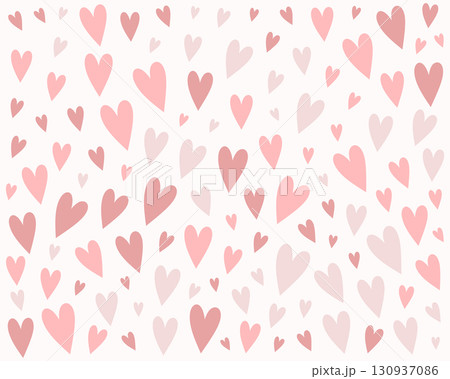 flat style lovely heart pattern backdrop a printable design flat style lovely heart pattern backdrop a printable design 130937086