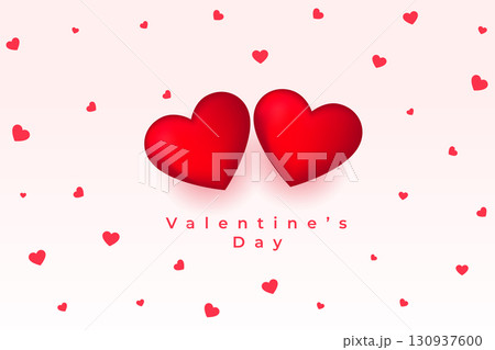 lovely valentines day greeting background for couple affection 130937600