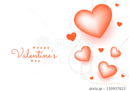 lovely happy valentine day background for social media post 130937622