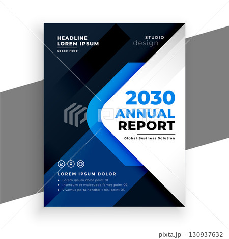 stylish annual report magazine flyer a company stationery stylish annual report magazine flyer a company stationery 130937632