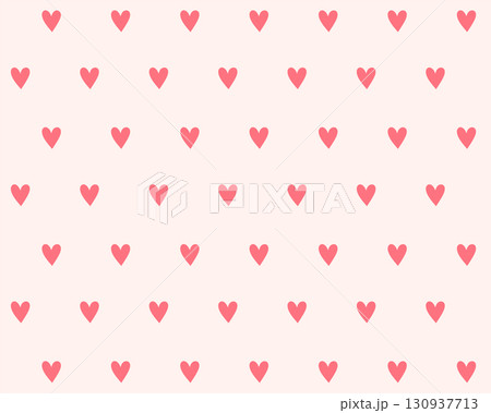 simple love heart pattern backdrop for textile fabric print 130937713