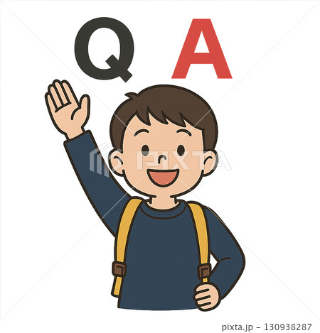 Q＆A（男子小学生） 130938287