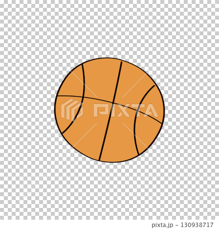 バスケットボールのイラスト バスケットボールのイラスト 130938717