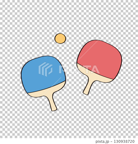 卓球のイラスト 卓球のイラスト 130938720