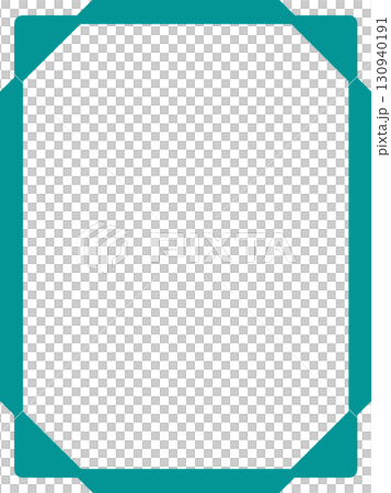 Simple green vertical frame 11 Green 130940191