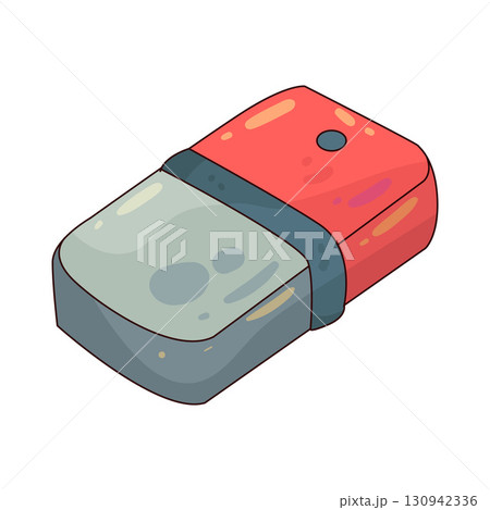 illustration of eraser 130942336