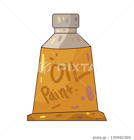 illustration of oil paint 130942360