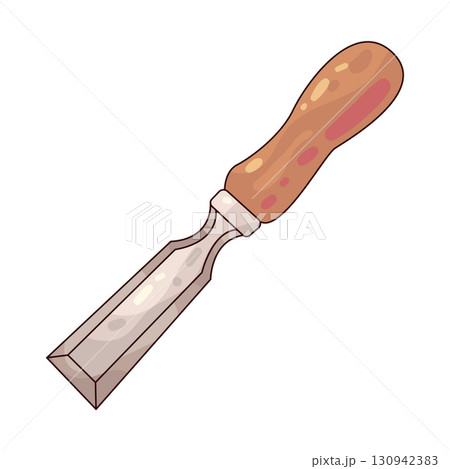 illustration of chisel  130942383