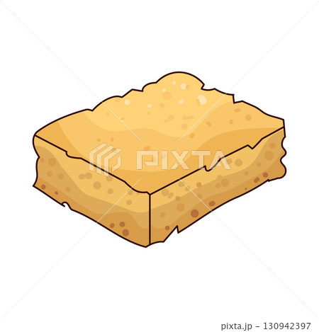illustration of painting sponge 130942397