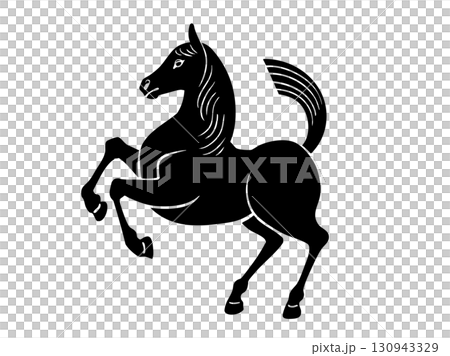 日式馬 130943329