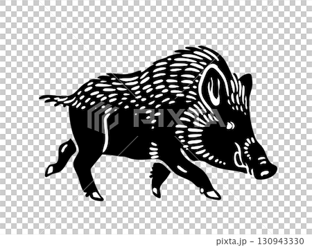 Japanese style wild boar 130943330
