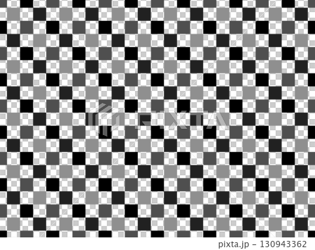 市松模様の背景素材 130943362