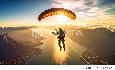 スカイダイビング 130943392