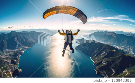 スカイダイビング 130943393