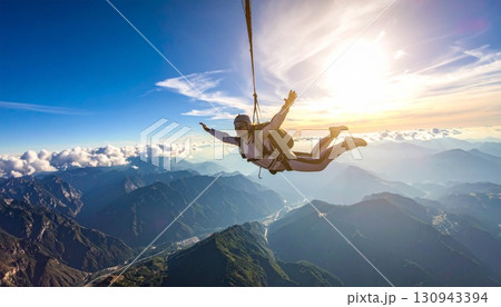 スカイダイビング 130943394