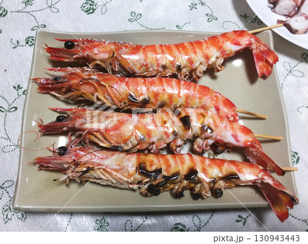 車エビの塩焼き 130943443