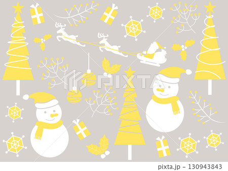 クリスマス背景 130943843