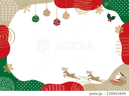 クリスマスフレーム 130943844