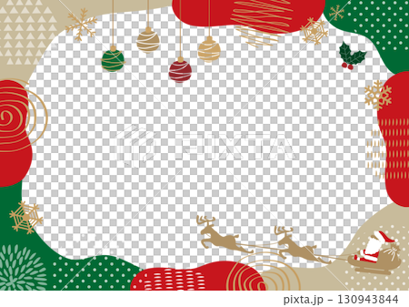 クリスマスフレーム 130943844