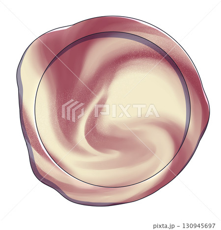苺ミルク色のマーブルなシーリングスタンプ 苺ミルク色のマーブルなシーリングスタンプ 130945697