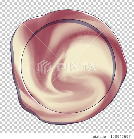 苺ミルク色のマーブルなシーリングスタンプ 苺ミルク色のマーブルなシーリングスタンプ 130945697
