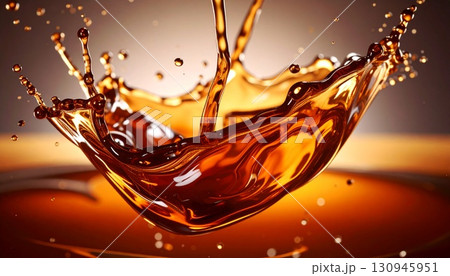 茶色の液体 130945951