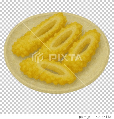 竹輪天婦羅的插圖 竹輪天婦羅的插圖 130946118