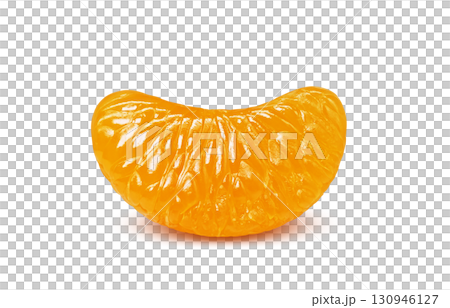 橘子插畫逼真的水果 130946127