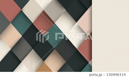 幾何学模様の背景画像 130946314