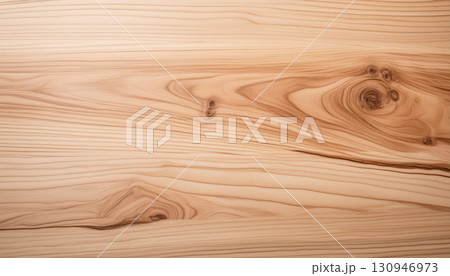 淡いベージュの木目のある板,Generative AI AI画像 130946973