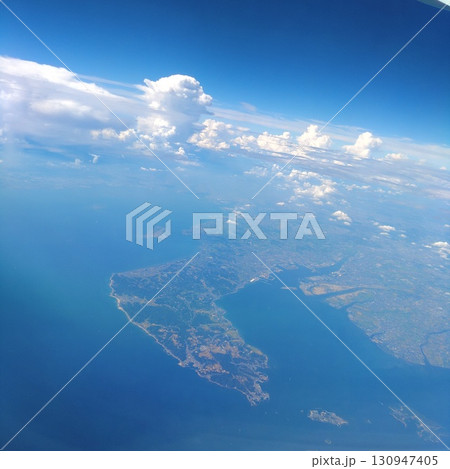 飛行機から景色 飛行機から景色 130947405