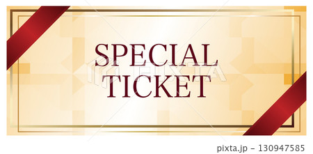 ギフトカード　金券　デザインテンプレート　ベクターイラスト 130947585