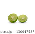 Citrus lime fruit isolated on white background cutout 130947587