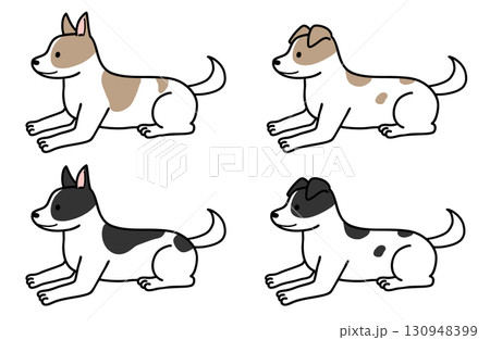 犬・保護犬・雑種犬/ブチ犬 犬・保護犬・雑種犬/ブチ犬 130948399