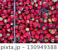 background of fresh strawberries 130949388