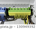 network switch with wires 130949392