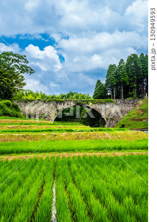 新緑の通潤橋【熊本県上益城郡山都町】 130949593