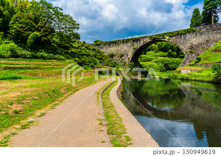 新緑の通潤橋【熊本県上益城郡山都町】 130949619