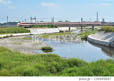 鉄道 私鉄・東武日光線 特急けごん25号 100系 鉄道 私鉄・東武日光線 特急けごん25号 100系 130949887