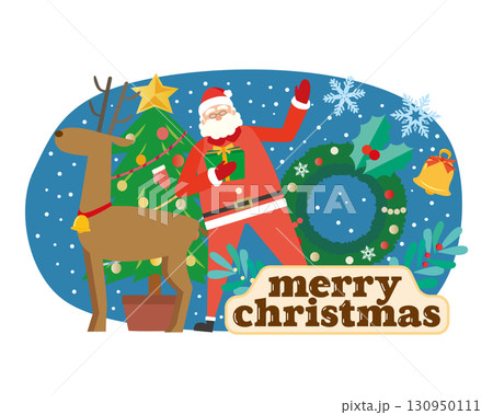 クリスマスのイメージイラスト 130950111