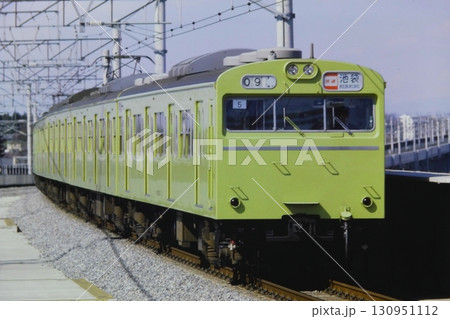 開業後6か月目の埼京線、103系クハ103-733ほか、1986年3月2日、中浦和 開業後6か月目の埼京線、103系クハ103-733ほか、1986年3月2日、中浦和 130951112