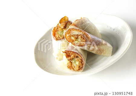 北京ダックを白背景で撮影 北京ダックを白背景で撮影 130951748