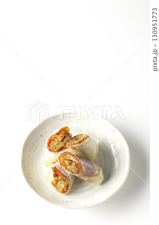 北京ダックを白背景で撮影 130951773